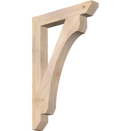 Ekena Millwork Legacy Slat Smooth Bracket, Douglas Fir, 3 1/2"W x 24"D x 36"H BKT04X24X36LEC06SDF